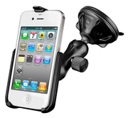 ram-mount苹果专用iphone，44s55c5s汽车，车载吸盘手机支架
