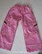 童装 迪士尼妇童粉色帆布长裤 女童裤