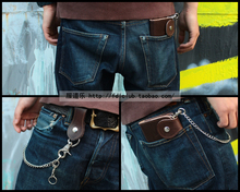 �յ�HAUK COMPANY ������ͷ��ţƤǮ�� ��Ƥ��