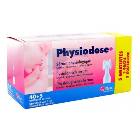 现货法国代购physiodose纯生理盐水洗眼洗鼻剂