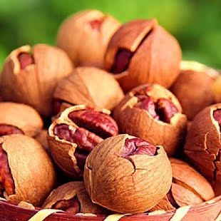  百草味 坚果 浙江临安特产 小核桃 奶油手剥山核桃 120g干果 新货