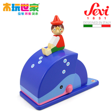 木玩世家 意大利Sevi 赛维 皮诺曹储蓄盒82399 进口