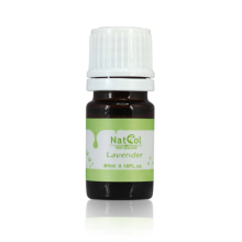 natcol薰衣草精油5ml 去痘印疤痕 改善失眠按摩香薰精油