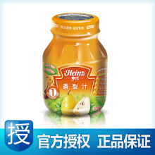 【授权正品】Heinz/亨氏亨氏香梨汁118ml