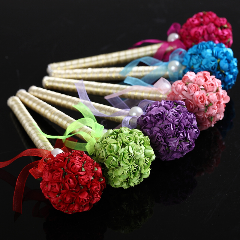 结婚花球笔 签到笔 结婚签到笔 婚礼花球签到薄 金笔签到本签字笔|msdalam kategori bekalan perayaan/hadiah, Lain-lain bekalan Festival - dari Buy2taobao.com untuk memberikan perkhidmatan ejen Taobao profesional membeli
