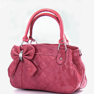 时尚韩版蝴蝶结手提包...