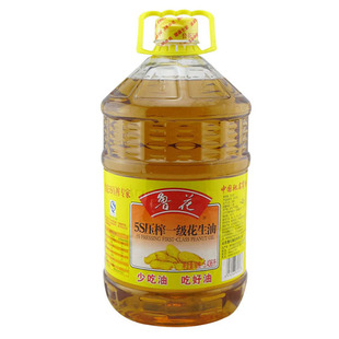  【天猫超市】  鲁花压榨一级花生油 5.436L/瓶