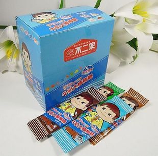  日本不二家 牛奶大棒棒糖 四味 酸奶 奶茶巧克力牛奶 盒装280g