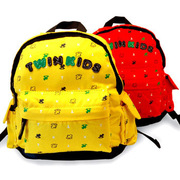 同款の韩国小木马twinkids小童，满印棉双肩，儿童书包背包两色