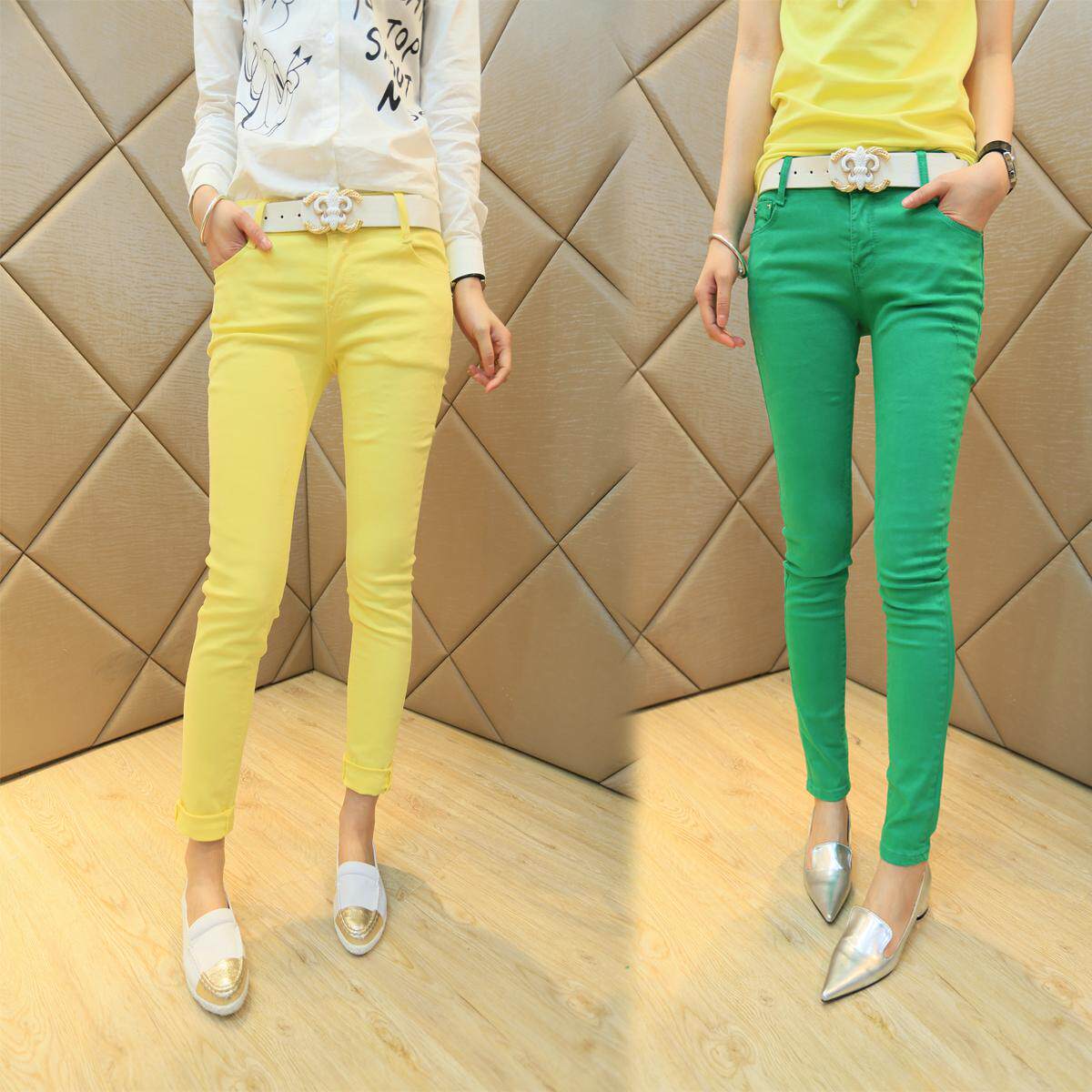 <em>女</em>韩版修身<em>休闲</em>裤 : 女韩版修身<em>休闲</em>裤图片及搭