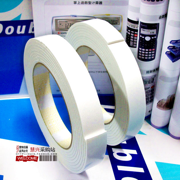 皇冠 新品 海绵胶/双面胶/泡沫胶/海绵双面胶 宽2.7CM|msdalam kategori peralatan pejabat/Supplies/Perkhidmatan yang berkaitan, pita, pita buih - dari Buy2taobao.com untuk memberikan perkhidmatan ejen Taobao profesional membeli