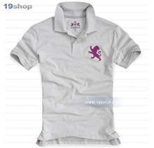 【19shop 清凉透气】2010夏时尚大狮珠地网眼全棉POLO衫 货号965