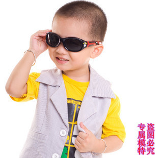  儿童太阳镜 男童女童 儿童墨镜正品男 儿童太阳眼镜 偏光太阳镜
