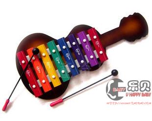 正品 小樂手8音敲琴 吉它敲琴 標准音 兒童音樂玩具 帶樂譜在類目 玩具/童車/益智/積木/模型, 音樂玩具/兒童樂器, 敲琴中 - 來自Buy2taobao.com提供專業的淘寶代購服務