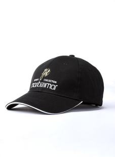 MengDi ella hat black and white edge sunshine couple's baseball cap 063411203