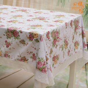 Waterproof PVC tablecloth, agile workshop pastoral table cloth tablecloth table cloth fine prints from wash cloth