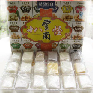  云南特产 传统糕点点心 老人小孩零食 傣乡园云南十八怪糕点250克