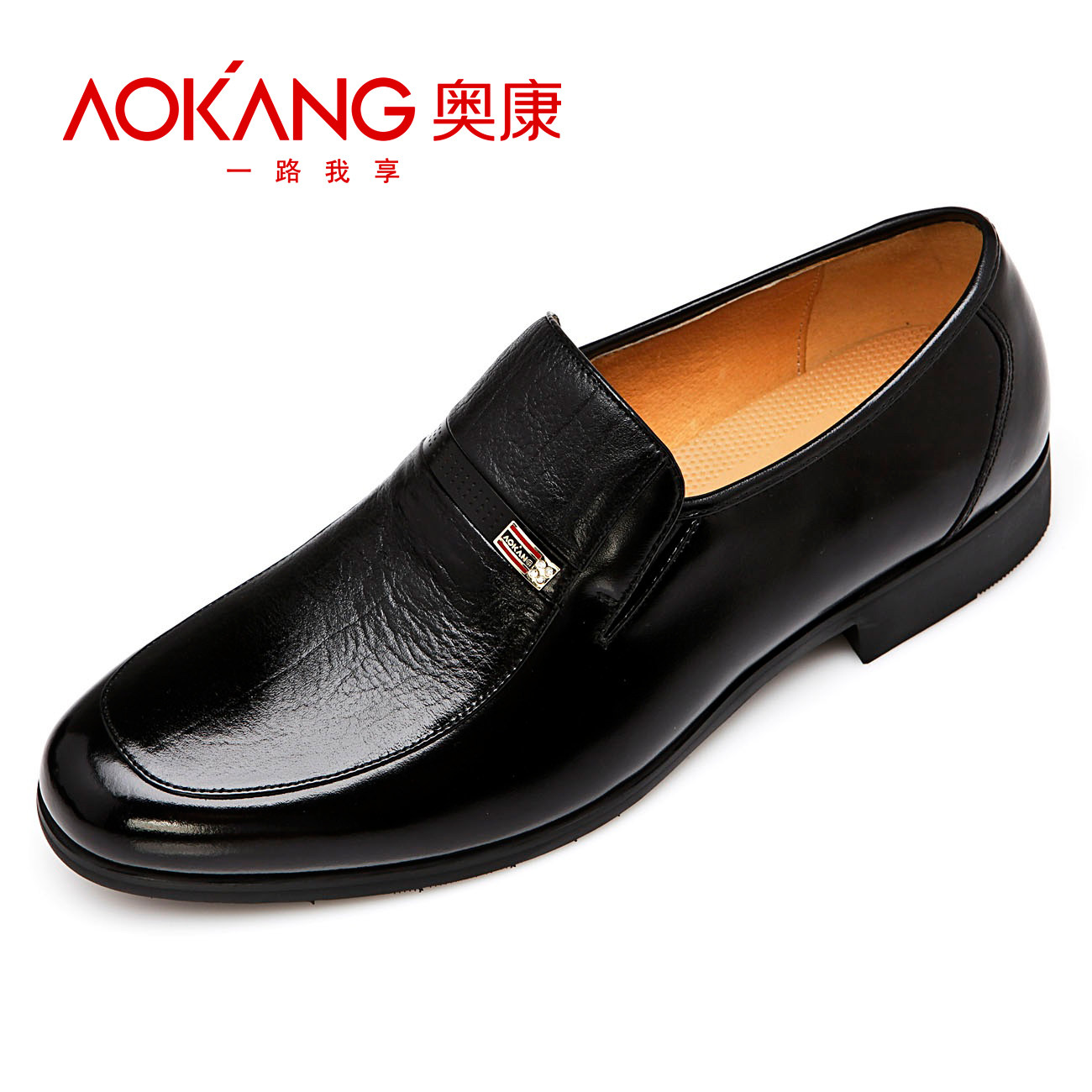 Aokang/�¿� ��Ʒ ��ʿ��Լ����ʱ���׽�����ƤЬ ��Ь 113311091