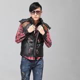 culk-祺艺 新款<em>坎肩</em> <em>马甲</em> 男士 韩版 <em>保暖</em> 连帽 秋