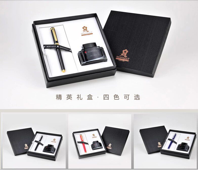 Ручка перьевая 花花公子风雅书法笔美工笔弯头钢笔商务礼品男女礼品墨水笔送墨水 Playboy f5801/5802