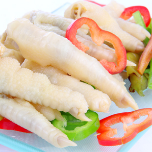 百草味 零食四川重庆特产 野山椒香辣 独立泡椒凤爪 300g