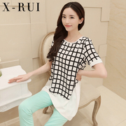 一妍服饰-<em>短裤套装女装</em>2014新款夏装时尚小香