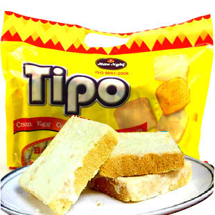  首袋9.99元 越南进口正品tipo白巧克力面包干300g 正宗牛奶味饼干