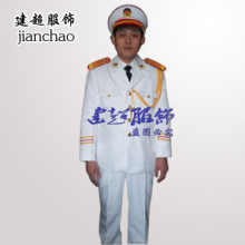 白色文艺舞台演出服|舞台装|乐队演出服|表演服装|歌唱演出服