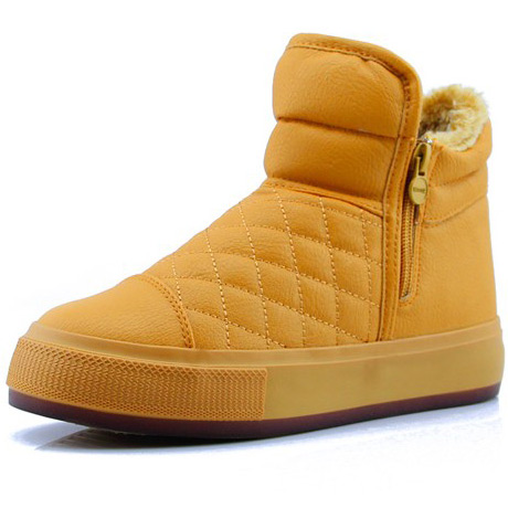 冬季女靴平底平跟短靴...