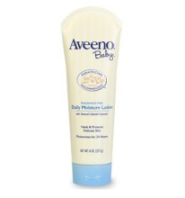 限时58元!美国进口Aveeno Baby婴儿天然燕麦润肤乳/露 227G