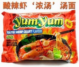  泰国超级方便面/速食面 养养牌冬荫功面 70g单包 酸辣虾味 浓汤面