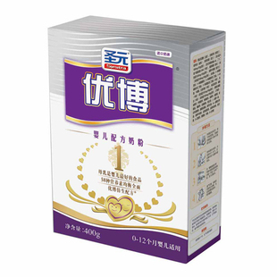  圣元优博奶粉 1段婴儿 进口奶源 仿母乳 1112146