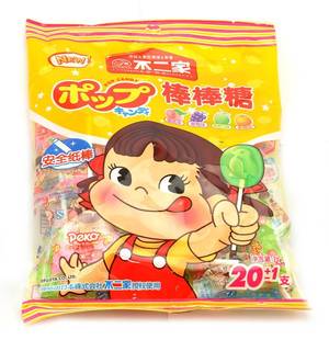  【天猫超市】不二家 果味棒棒糖20支装 125g/袋