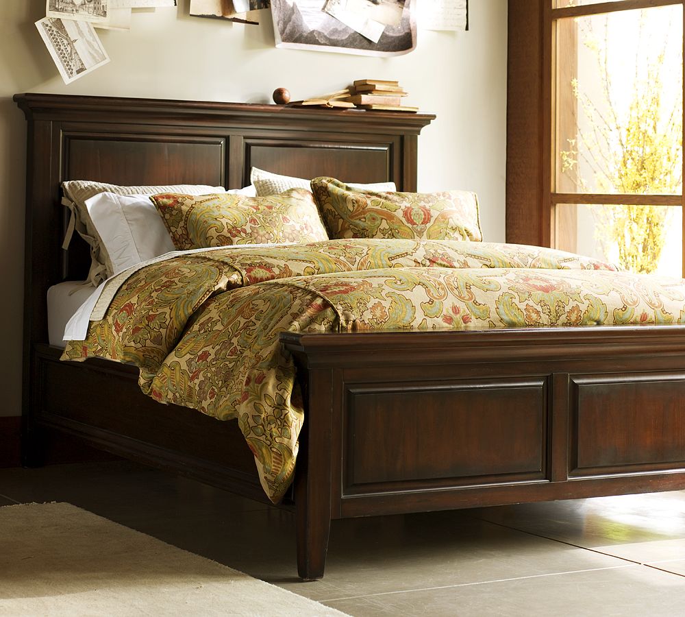 美式实木床双人床 1.5米1.8米 美式乡村水曲柳实木床简约现代家具