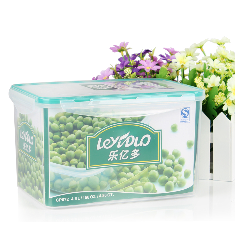 quality goods Le million capacity Plastic kitchen Storage Crisper dried food Pest control Meter box CP072 4.6Lin the Tableware , Fresh container/Fresh Containers , Crisper category - from Buy2taobao.com to provide professional Taobao agent buy service