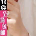 0641 2012新款 韩版饰品批发 指环 复古满钻闪亮桃心 戒指 女