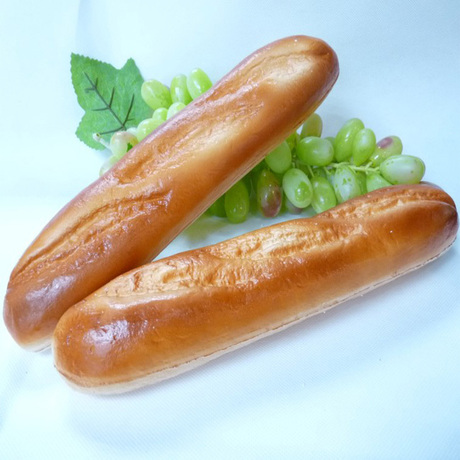 仿真PU面包 长条包 柔软富有弹性 橱柜超市 装