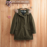 【眼袋自制.折】中长款 宽松 收腰 燕尾 <em>叉肩</em>袖