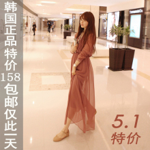 特价2012韩版春夏装女装波西米亚长裙沙滩裙雪纺连衣裙 夏 <span class=H>两件</span><span class=H>套</span>