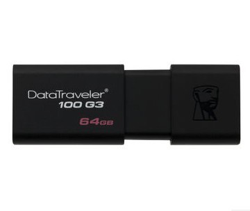 金士顿 U盘 64gu盘 高速USB3.0 DT100 G3 64