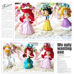  新款 出口日本disney迪斯尼公主系列儿童项链女宝宝饰品 8款入 m5
