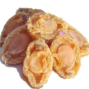  大连野生鲍鱼 干鲍鱼 肉肥新鲜鲍鱼干 品相好50克5~6只 送鲍鱼汁