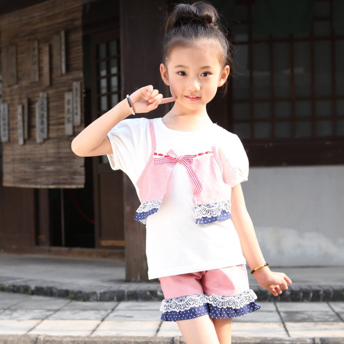 童装/童鞋/孕妇装,心光璨烂!经典亲子装情侣装