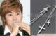 东方神起允浩长流苏十字架耳坠