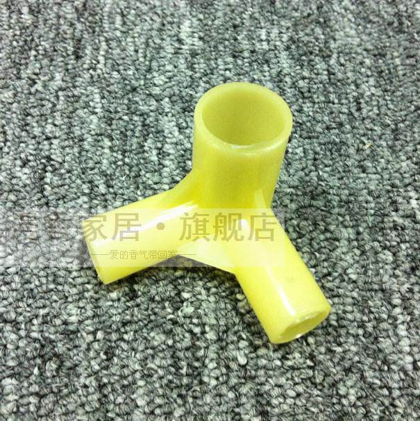 漫香家居 蚊帐不锈钢杆子配件三通内径15+15+21mm