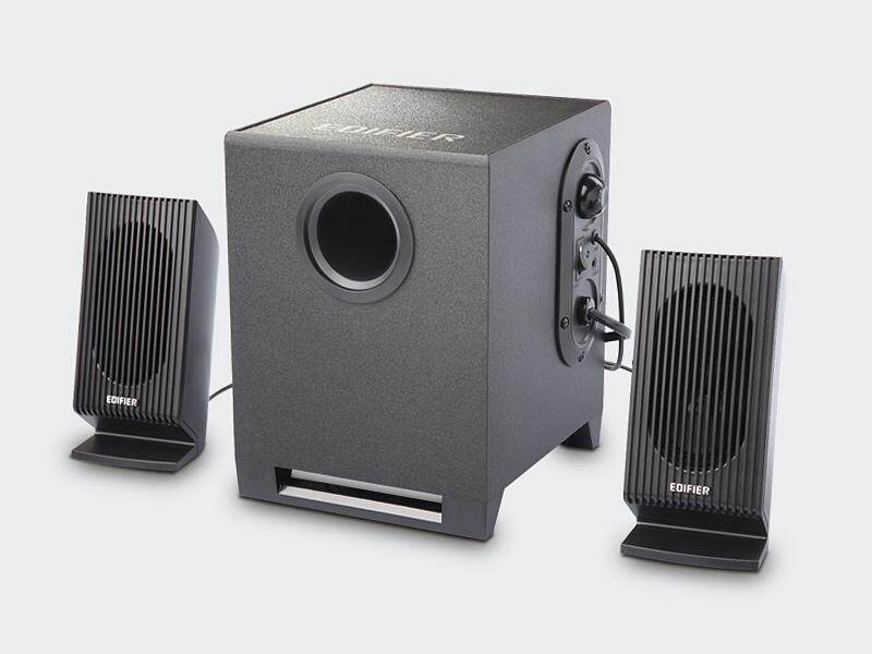 官方正品 漫步者 R86 电脑音箱 木质 2.1声道多媒体音响 低音炮