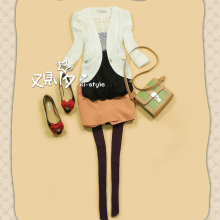 又见小夕^2012夏新一粒扣蕾丝七分袖钩花修身小西装外套 女 韩