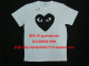 COMME DES GARCONS最高人气BLACK HEART黑心限定男女款