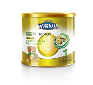  【新品上市】可诺贝儿5优金钻系列0~6个月婴幼儿牛奶粉（350克）