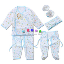 婴儿内衣纯棉宝宝打底衫初生全棉新生儿内衣服装套装春秋夏用品